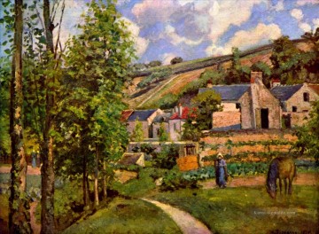 Camille Pissarro Werke - die Einsiedelei bei Pontoise 1874 Camille Pissarro